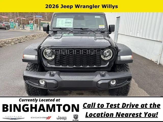 2026 Jeep Wrangler WRANGLER 4-DOOR WILLYS