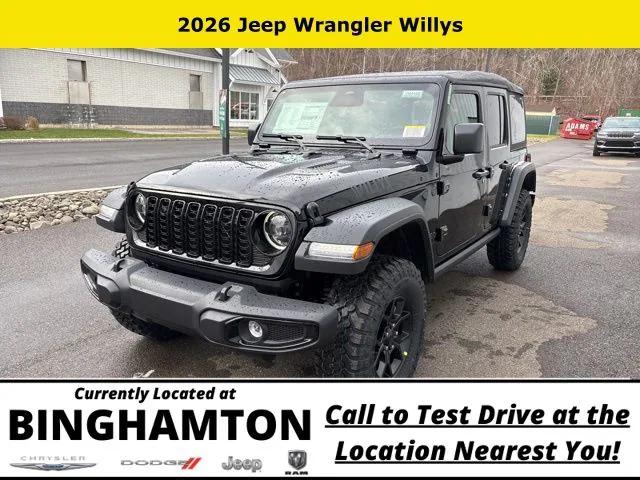 2026 Jeep Wrangler WRANGLER 4-DOOR WILLYS