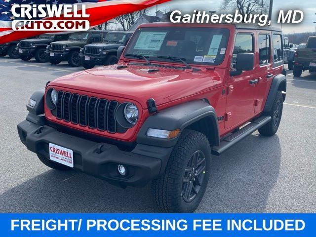 2026 Jeep Wrangler WRANGLER 4-DOOR SPORT S 2026 Jeep Wrangler WRANGLER 4-DOOR SPORT S