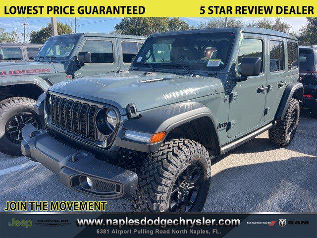 2026 Jeep Wrangler WRANGLER 4-DOOR WILLYS 2026 Jeep Wrangler WRANGLER 4-DOOR WILLYS