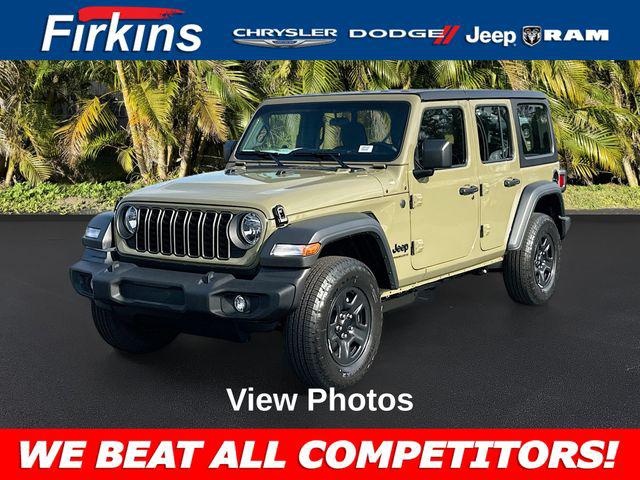 2026 Jeep Wrangler WRANGLER 4-DOOR SPORT