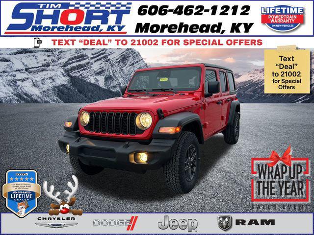 2026 Jeep Wrangler WRANGLER 4-DOOR SPORT S