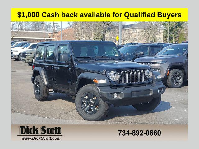 2026 Jeep Wrangler WRANGLER 4-DOOR SPORT 2026 Jeep Wrangler WRANGLER 4-DOOR SPORT