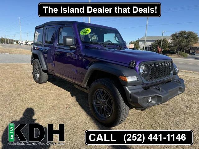 2026 Jeep Wrangler WRANGLER 4-DOOR SPORT S