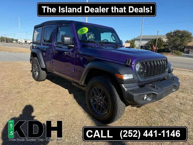 2026 Jeep Wrangler WRANGLER 4-DOOR SPORT S