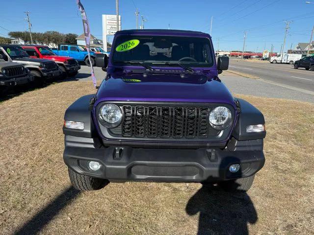 2026 Jeep Wrangler WRANGLER 4-DOOR SPORT S
