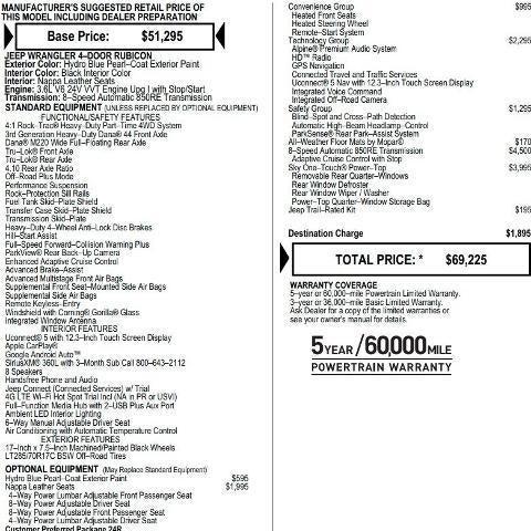 2024 Jeep Wrangler 4-Door Rubicon 4x4