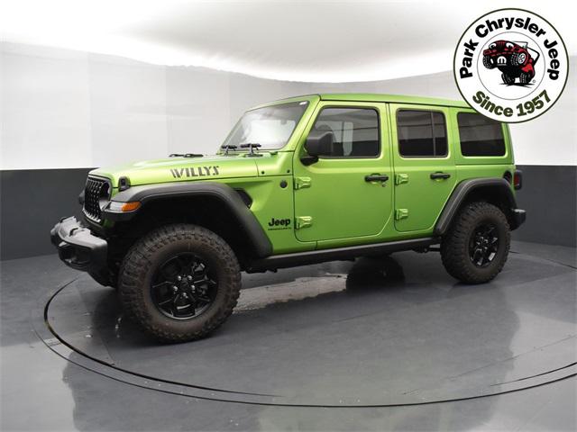 2025 Jeep Wrangler WRANGLER 4-DOOR WILLYS 2025 Jeep Wrangler WRANGLER 4-DOOR WILLYS