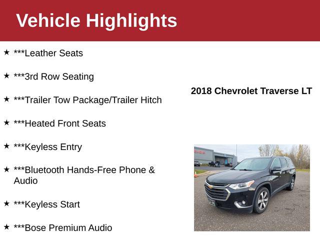 2018 Chevrolet Traverse 3LT 2018 Chevrolet Traverse 3LT