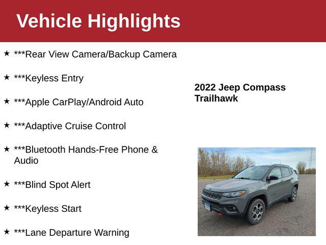 2022 Jeep Compass Trailhawk 4x4 2022 Jeep Compass Trailhawk 4x4