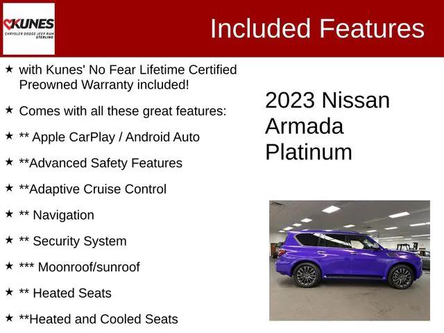 2023 Nissan Armada Platinum 4WD