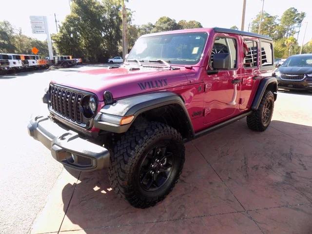 2024 Jeep Wrangler 4-Door Willys 4x4 2024 Jeep Wrangler 4-Door Willys 4x4