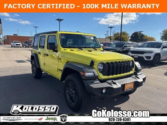 2024 Jeep Wrangler 4-Door Sport S 4x4 2024 Jeep Wrangler 4-Door Sport S 4x4
