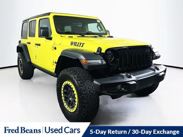 2023 Jeep Wrangler 4-Door Willys 4x4 2023 Jeep Wrangler 4-Door Willys 4x4