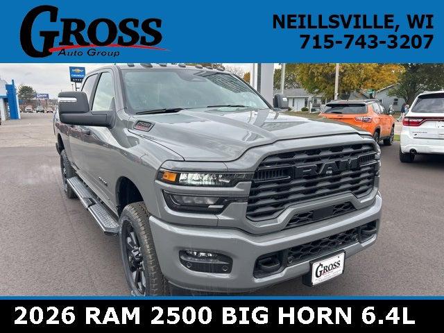 2026 RAM Ram 2500 RAM 2500 BIG HORN CREW CAB 4X4 64 BOX 2026 RAM Ram 2500 RAM 2500 BIG HORN CREW CAB 4X4 64 BOX