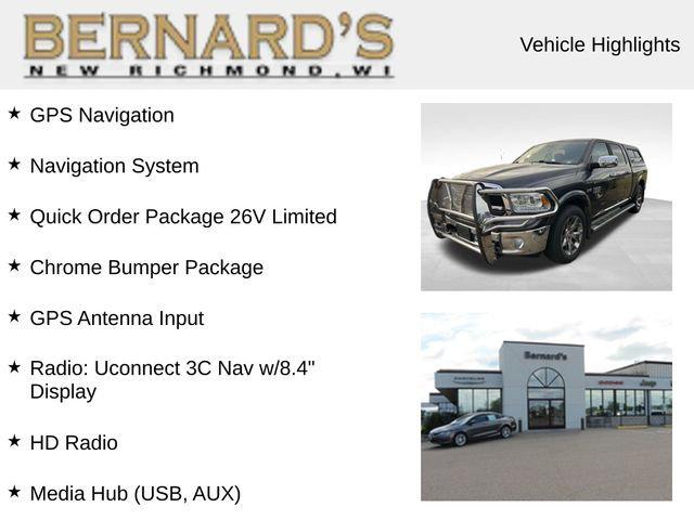 2017 RAM 1500 Limited Crew Cab 4x4 57 Box 2017 RAM 1500 Limited Crew Cab 4x4 57 Box