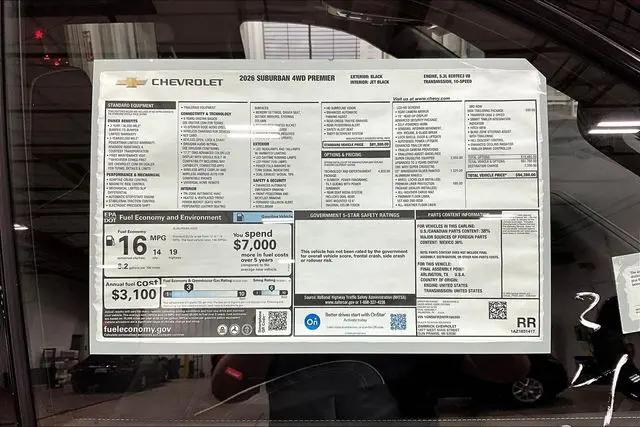 2026 Chevrolet Suburban Premier, 4WD