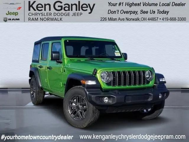 2026 Jeep Wrangler 4-Door Sport S 4x4 for sale in Norwalk, OH