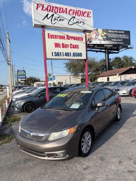 2012 Honda Civic EX for sale in West Palm Beach, FL