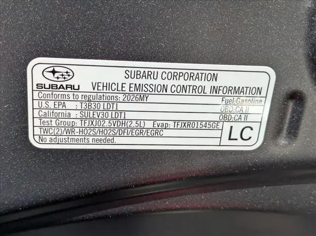 2026 Subaru Crosstrek Limited