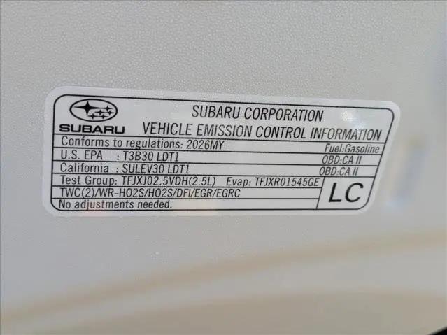 2026 Subaru Crosstrek Sport