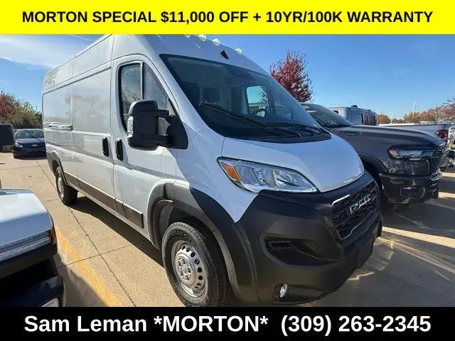 2026 Ram ProMaster 2500 Cargo Van Tradesman High Roof 159" WB w/Pass Seat for sale in Morton, IL