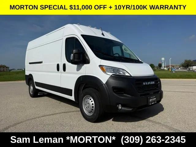 2026 Ram ProMaster 2500 Cargo Van Tradesman High Roof 159" WB w/Pass Seat for sale in Morton, IL