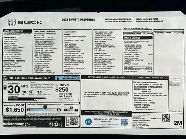 2026 Buick NV Preferred FWD