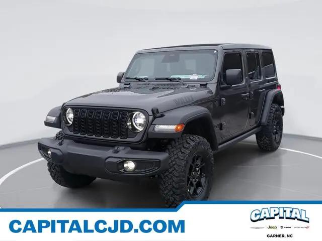 2026 Jeep Wrangler 4-Door Willys 4x4 for sale in Garner, NC