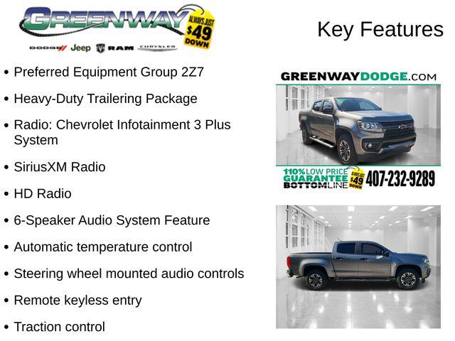 2022 Chevrolet Colorado 2WD Crew Cab Short Box Z71 2022 Chevrolet Colorado 2WD Crew Cab Short Box Z71