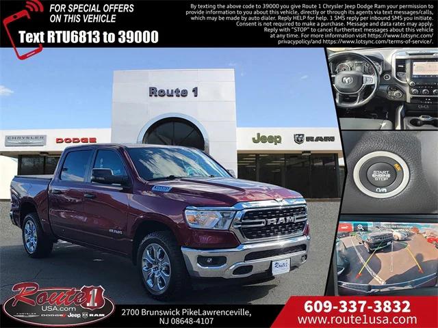 2023 RAM 1500 Big Horn Crew Cab 4x4 57 Box 2023 RAM 1500 Big Horn Crew Cab 4x4 57 Box
