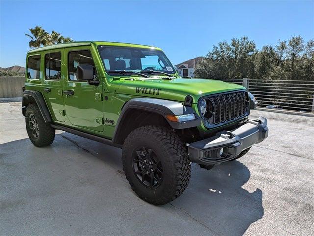 2026 Jeep Wrangler WRANGLER 4-DOOR WILLYS 2026 Jeep Wrangler WRANGLER 4-DOOR WILLYS