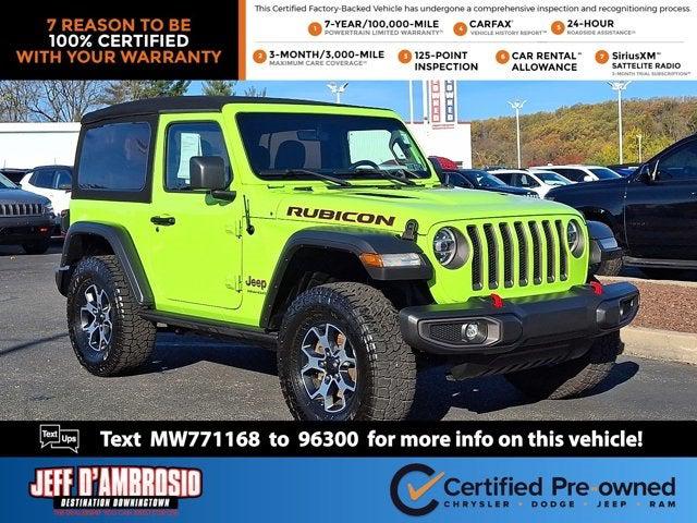 2021 Jeep Wrangler Rubicon 4X4 2021 Jeep Wrangler Rubicon 4X4