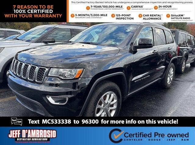 2021 Jeep Grand Cherokee Laredo X 4x4 2021 Jeep Grand Cherokee Laredo X 4x4