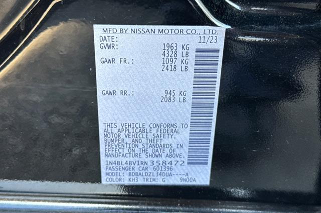 2024 Nissan Altima S FWD