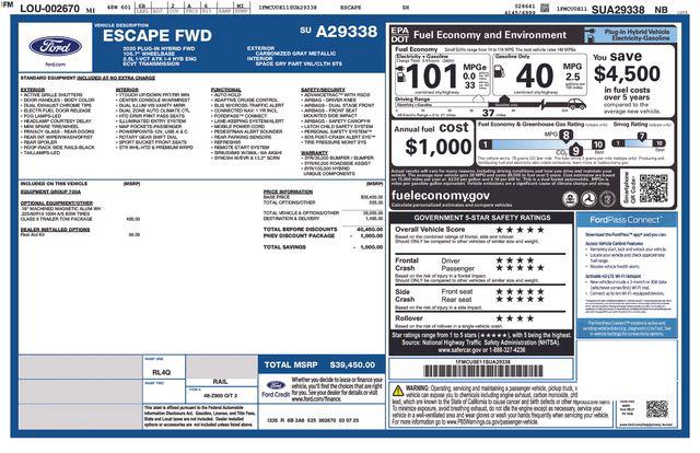 2025 Ford Escape PHEV