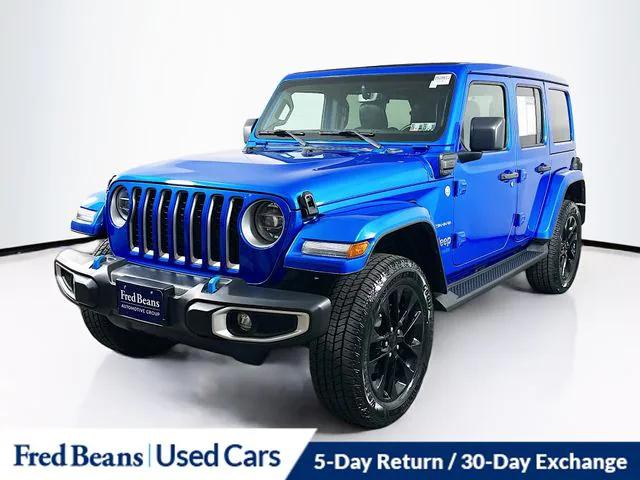 2022 Jeep Wrangler 4xe Unlimited Sahara 4x4 2022 Jeep Wrangler 4xe Unlimited Sahara 4x4