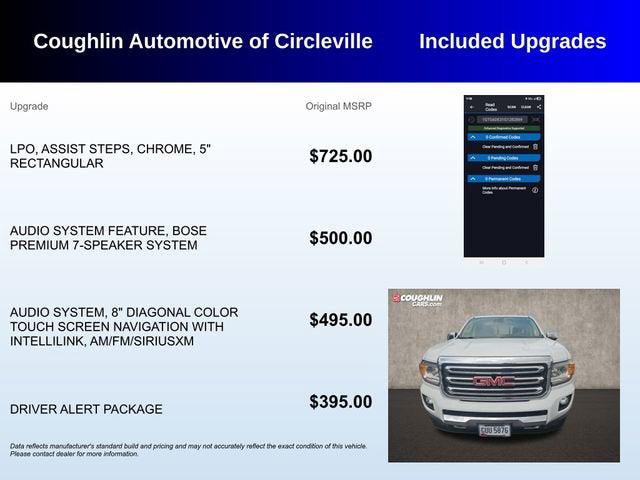 2016 GMC Canyon SLT 2016 GMC Canyon SLT