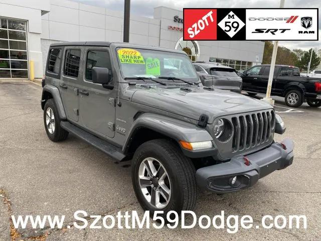 2022 Jeep Wrangler Unlimited Sahara 2022 Jeep Wrangler Unlimited Sahara