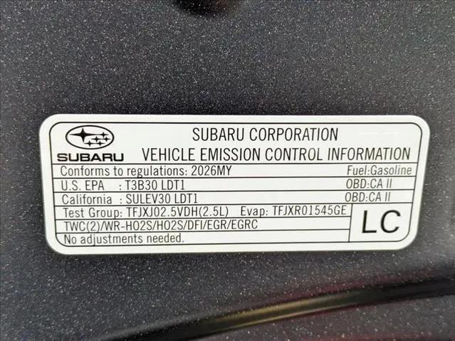 2026 Subaru Crosstrek Limited