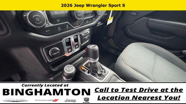 2026 Jeep Wrangler 2-Door Sport S 4x4