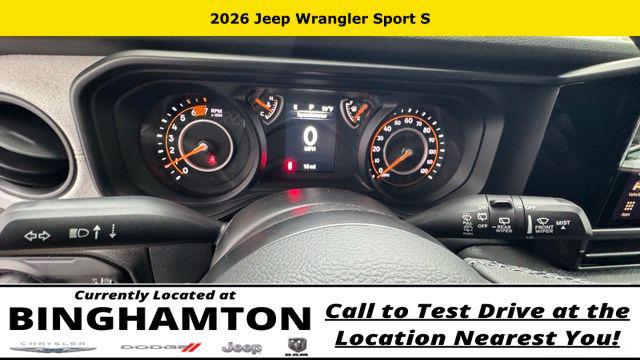 2026 Jeep Wrangler 2-Door Sport S 4x4