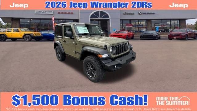 2026 Jeep Wrangler 2-Door Sport S 4x4 for sale in Binghamton, NY