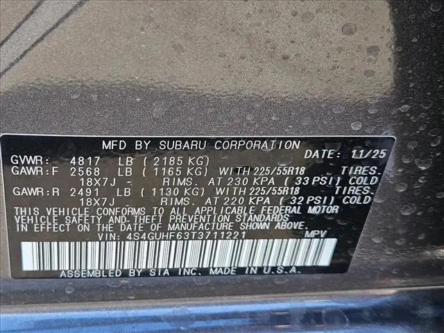 2026 Subaru Crosstrek Sport