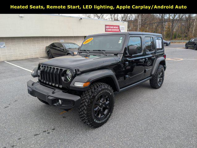 2022 Jeep Wrangler Unlimited Willys 4x4 2022 Jeep Wrangler Unlimited Willys 4x4