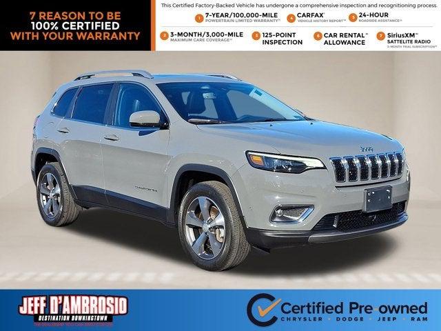 2021 Jeep Cherokee Limited 4X4 2021 Jeep Cherokee Limited 4X4