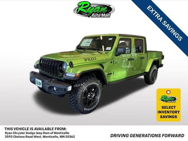 2026 Jeep Gladiator GLADIATOR WILLYS 4X4