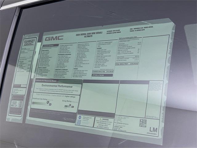 2026 GMC Sierra 3500HD Denali Ultimate