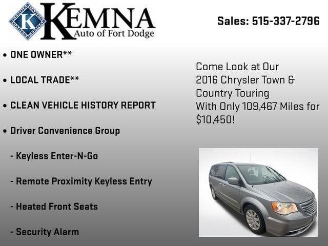 2016 Chrysler Town and Country Touring 2016 Chrysler Town and Country Touring