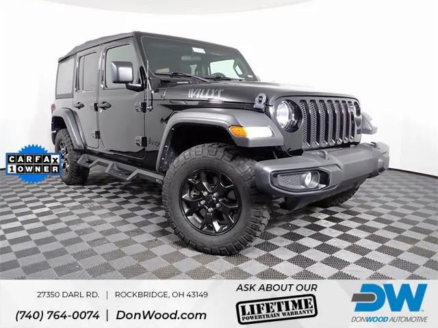 2022 Jeep Wrangler Unlimited Willys Sport 4x4 2022 Jeep Wrangler Unlimited Willys Sport 4x4